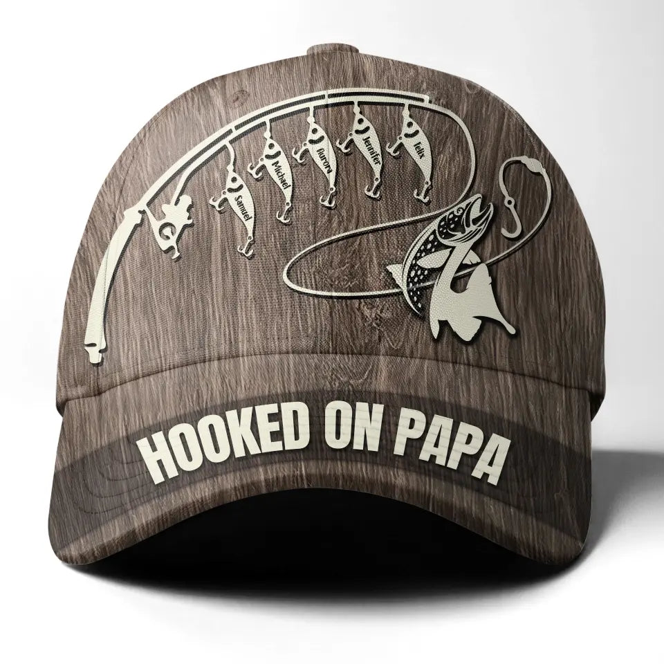 Personalized Fishing Hat, Gift For Fishing Lovers